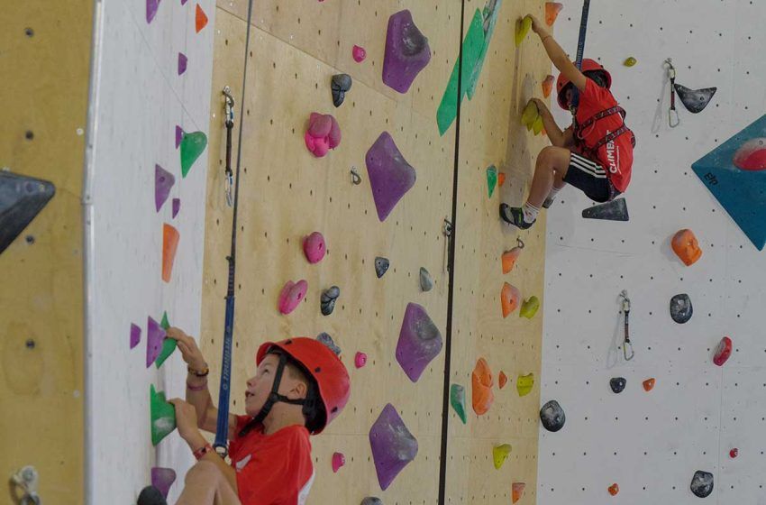 liga infantil escalada climbat barakaldo megapark