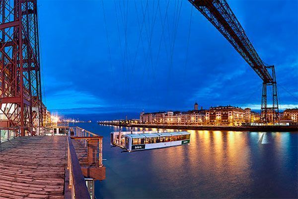 Puente Bizkaia en Getxo y Portugalete