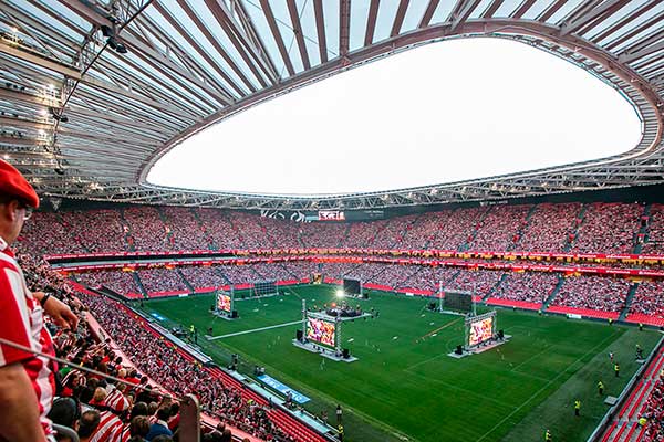 Final de la Copa Athletic San Mamés Bilbao