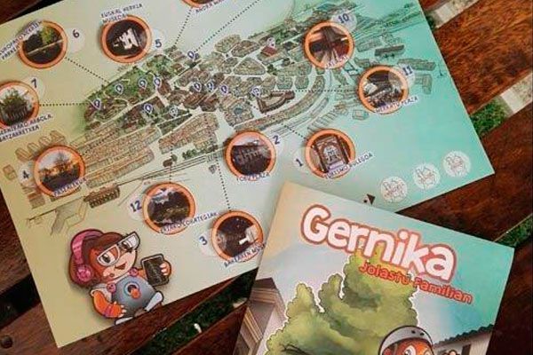 Juego interactivo gratuito para familias en Gernika