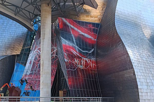 Museo Guggenheim Bilbao - decoración Athletic
