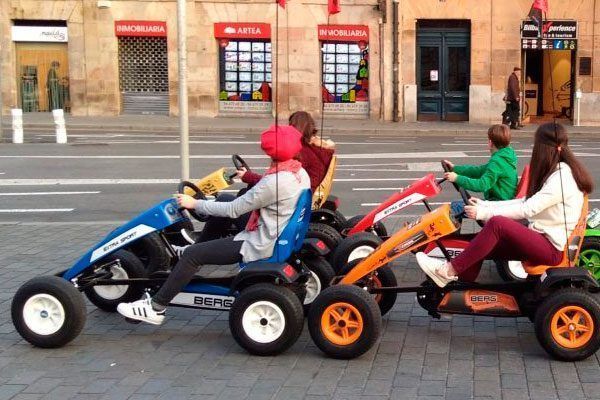 Aventura en familia, karts en Bilbao