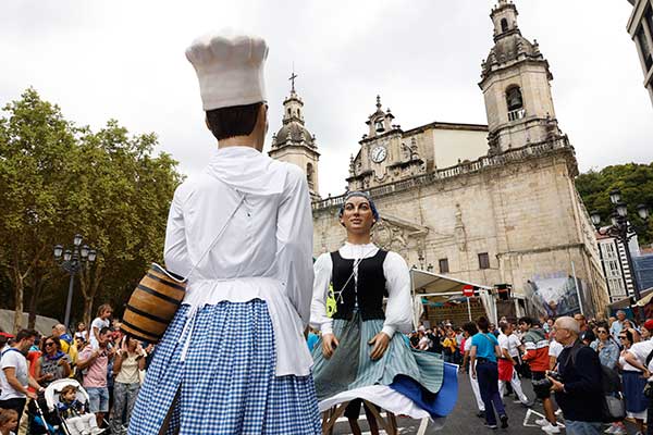 Gigantes y Cabezudos Bilbao 2024