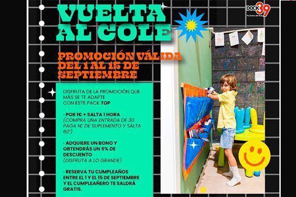 Promoción Vuelta al cole Dock39 Ballonti