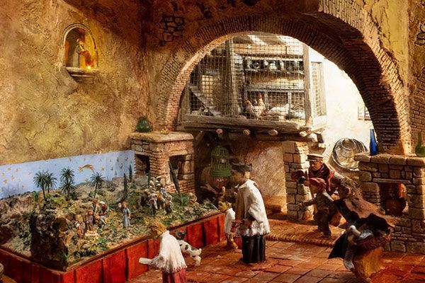 Exposición belenes iglesia Encarnación Bilbao