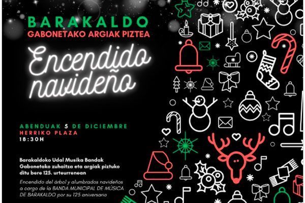 Luces de Navidad en Barakaldo 2024