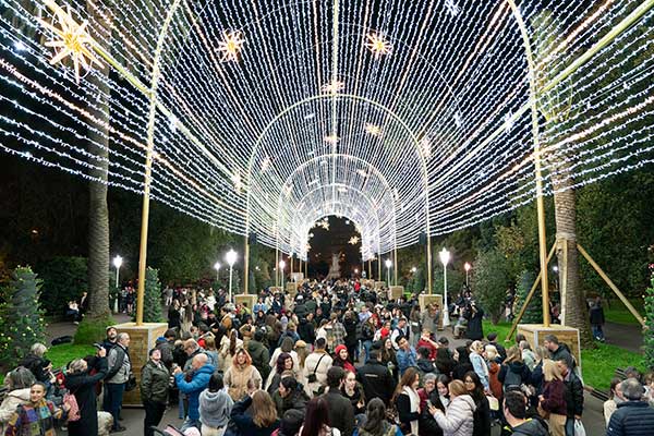 Túnel de Doña Casilda Bilbao Navidad
