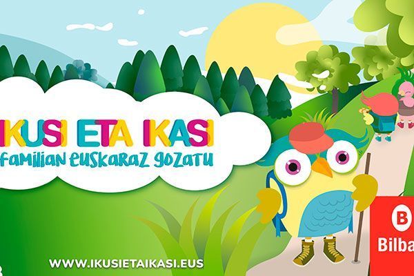 Programa de ocio familiar en euskera Ikusi eta Ikasi