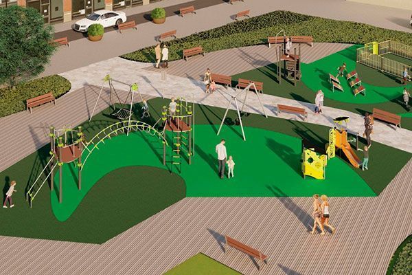 PARQUE INFANTIL de la Grúa de Santutxu Bilbao