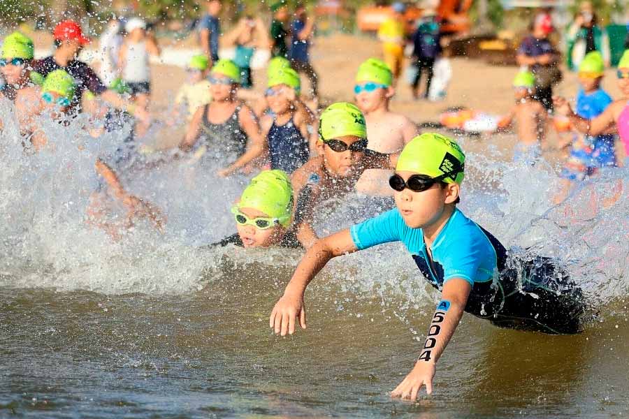 Aquatlon infantil