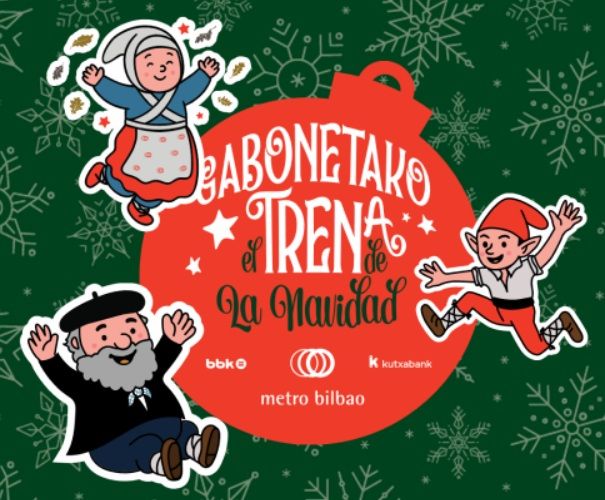 Tren de la Navidad Metro Bilbao Gabonetako Trena BBK
