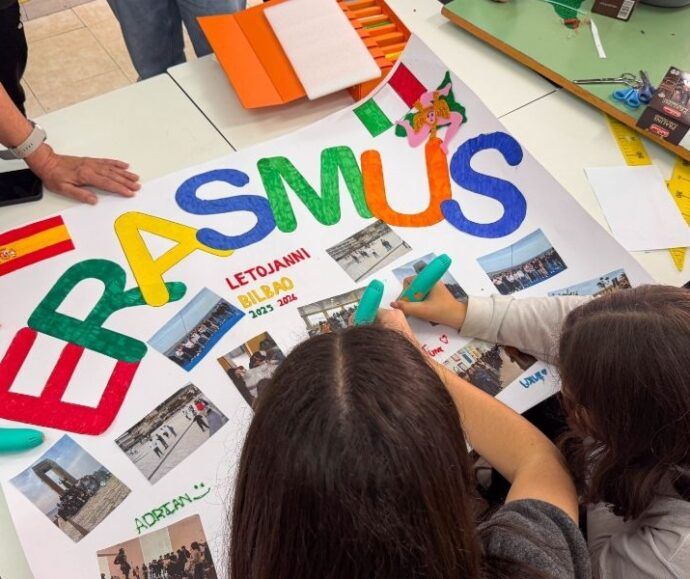 Programa Erasmus+ en el colegio El Regato de Barakaldo