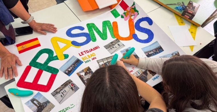 Programa Erasmus+ en el colegio El Regato de Barakaldo