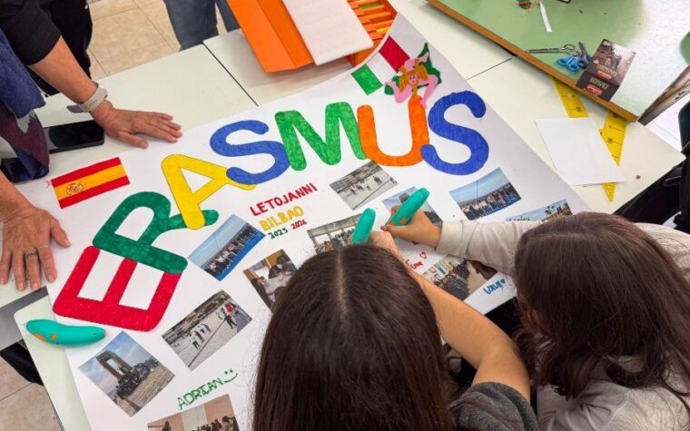 Programa Erasmus+ en el colegio El Regato de Barakaldo