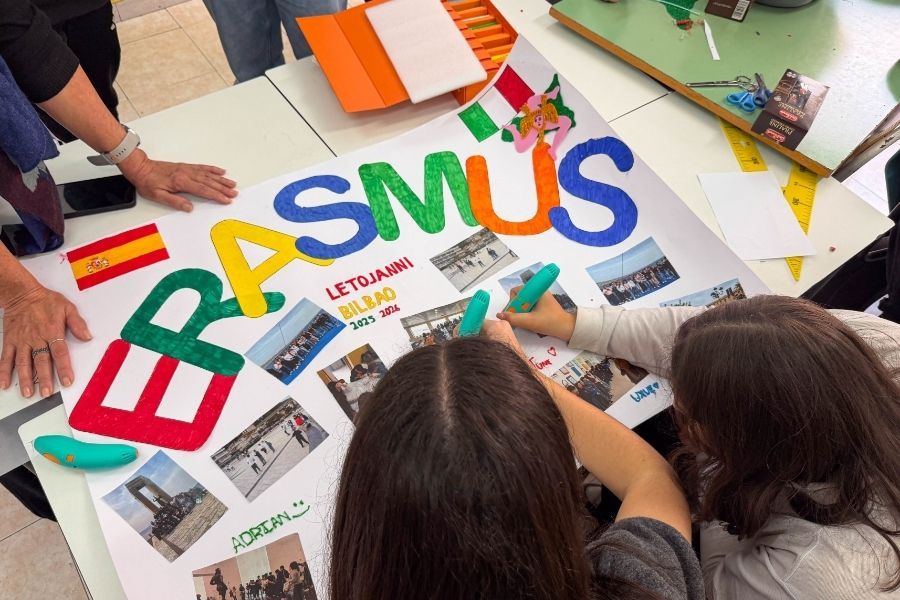 Programa Erasmus+ en el colegio El Regato de Barakaldo